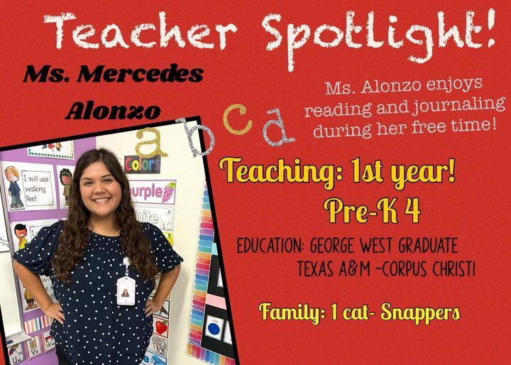 Ms. Alonzo's Teacher Spotlight!