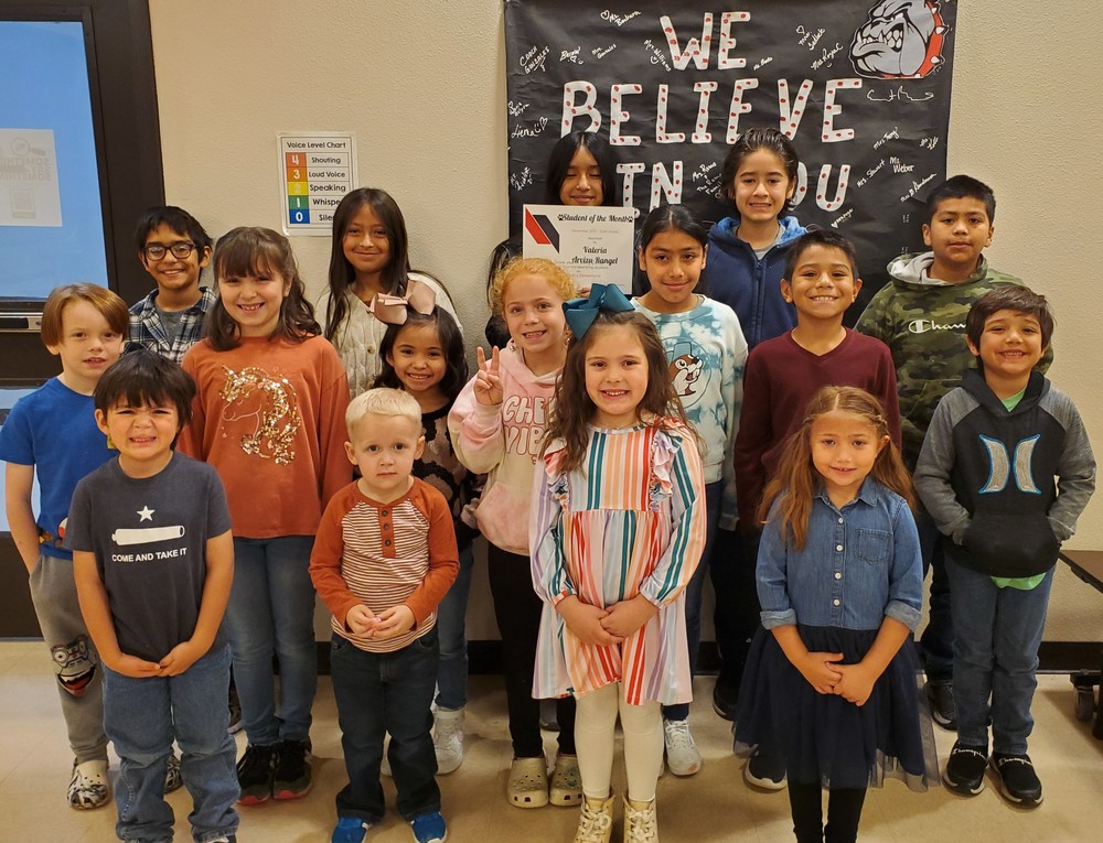 November 2022 Students of the Month