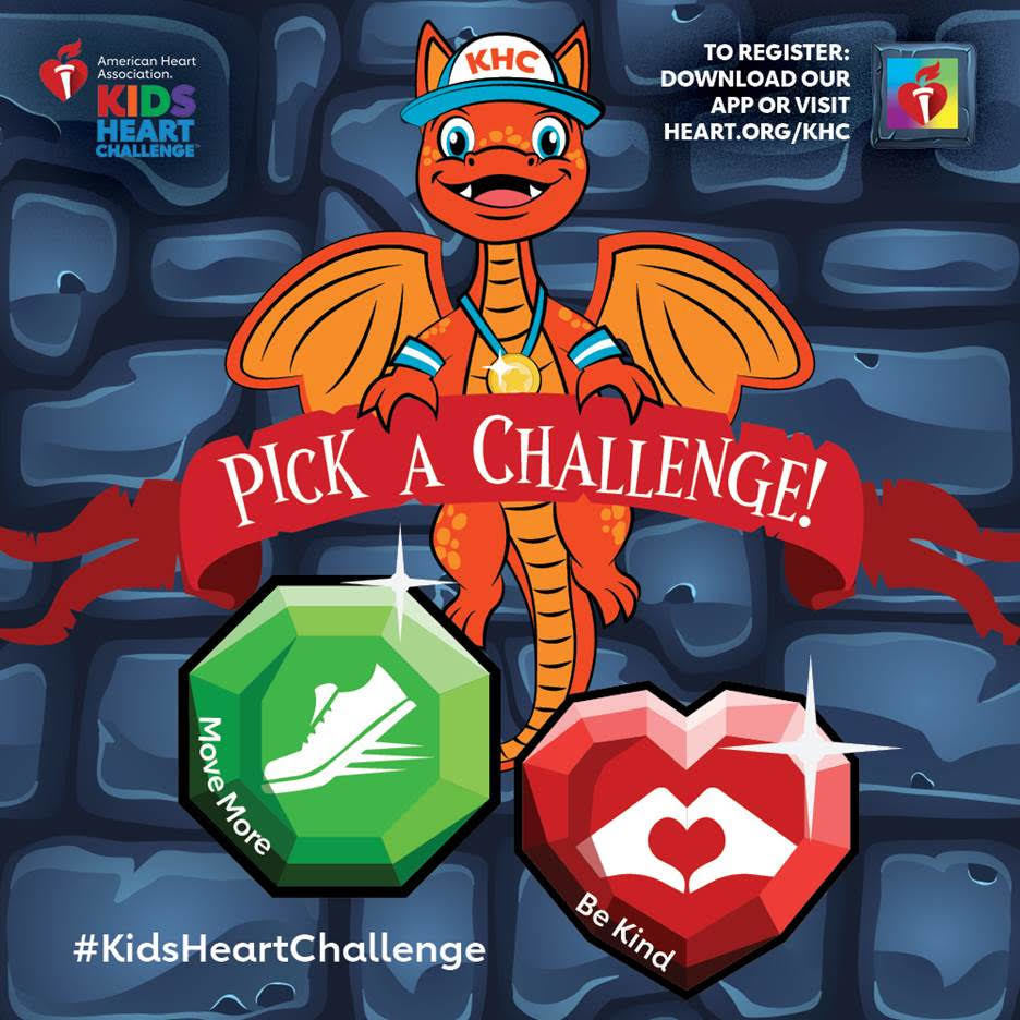 Kids Heart Challenge - Let's Go Bulldogs!!!