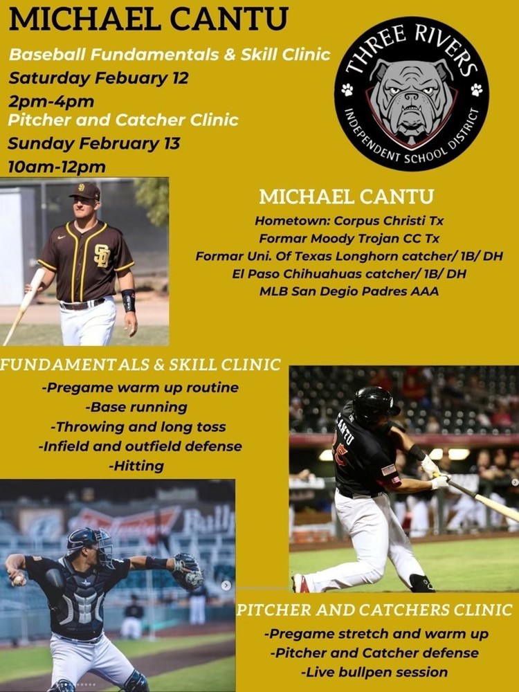 TRISD to host Michael Cantu Baseball Camp