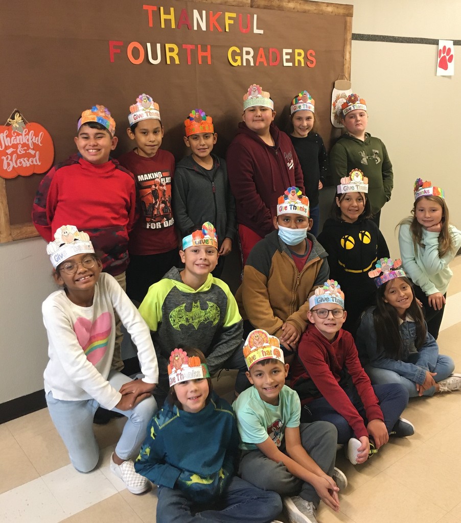 4th Grade Thanksgiving 2021
