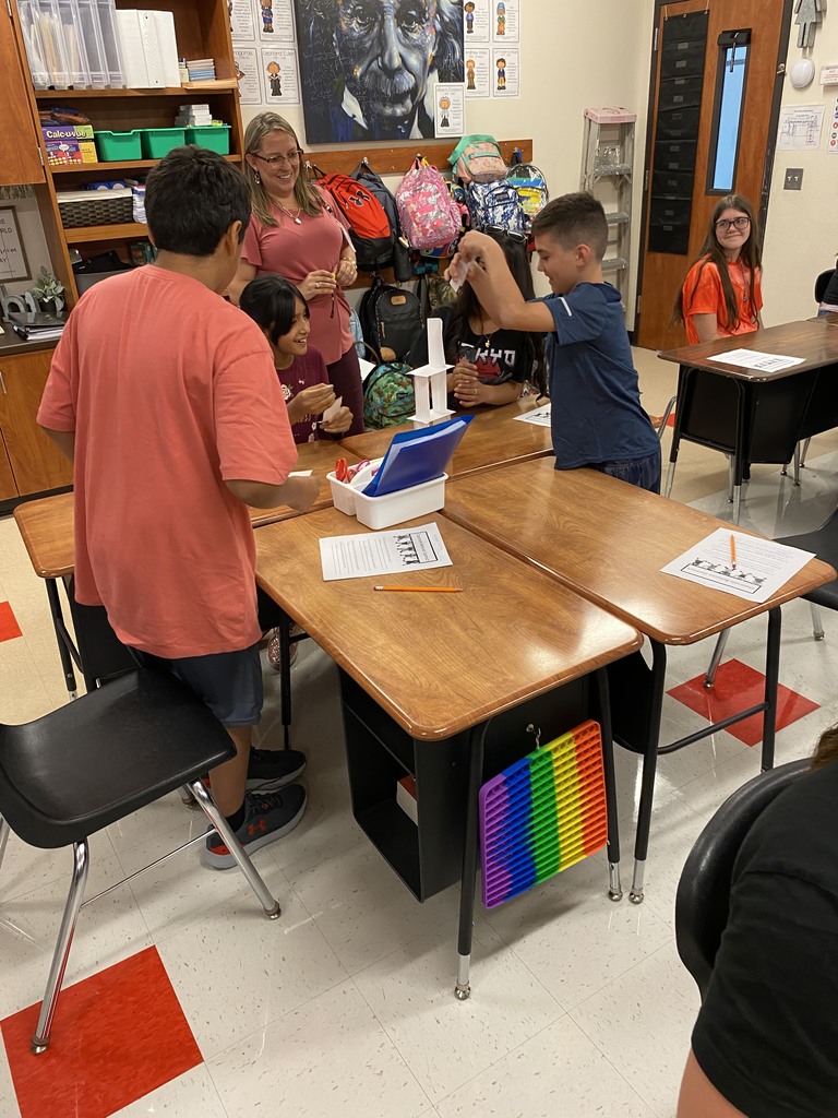 6th Grade working on Relationships